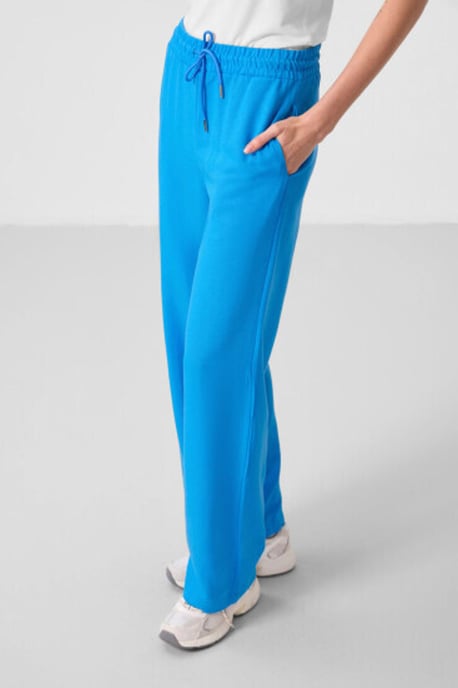 Mid-waist palazzo broek met koordjes - Image 4