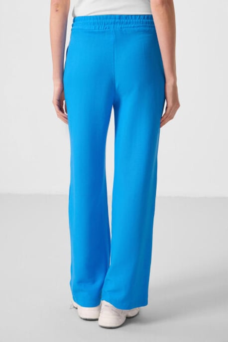 Mid-waist palazzo broek met koordjes - Image 5