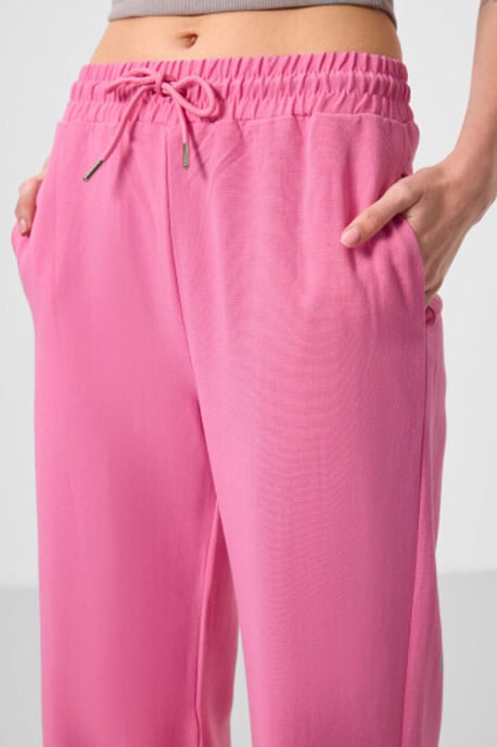 Mid-waist palazzo broek met koordjes - Image 3