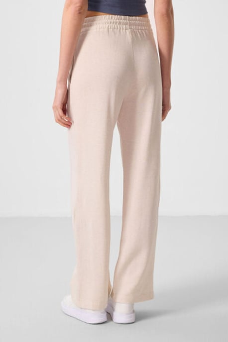 Mid-waist palazzo broek met koordjes - Image 5