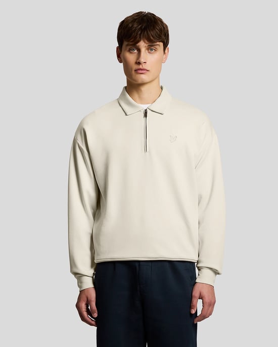 1/4 Zip Kraag Sweatshirt - Image 1