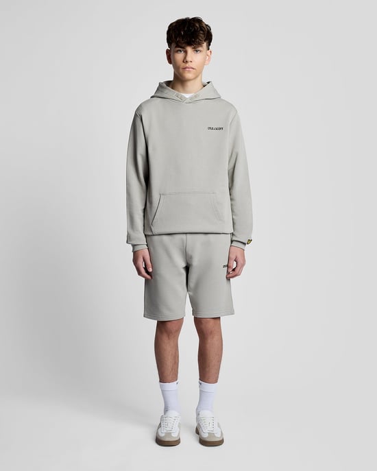 Cotton Script Logo Hoodie - Image 2