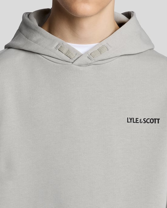 Cotton Script Logo Hoodie - Image 3