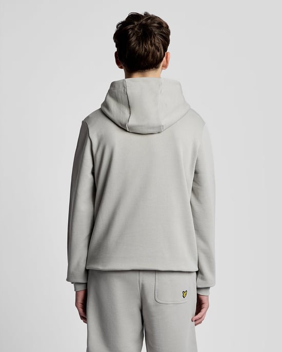 Cotton Script Logo Hoodie - Image 4