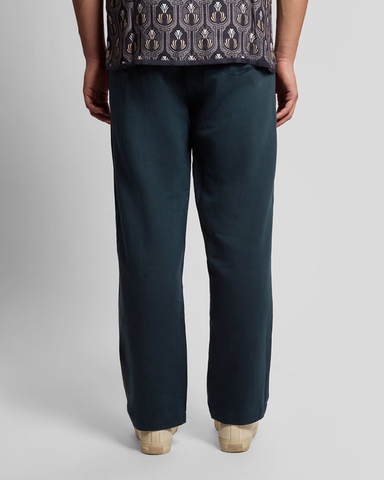 Ontspannen Pasvorm Linnenmix Broek - Image 4