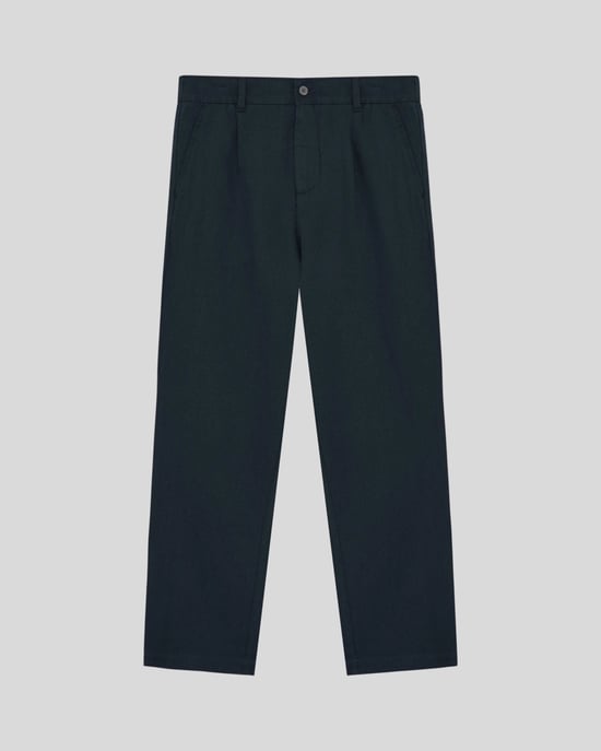 Ontspannen Pasvorm Linnenmix Broek - Image 5