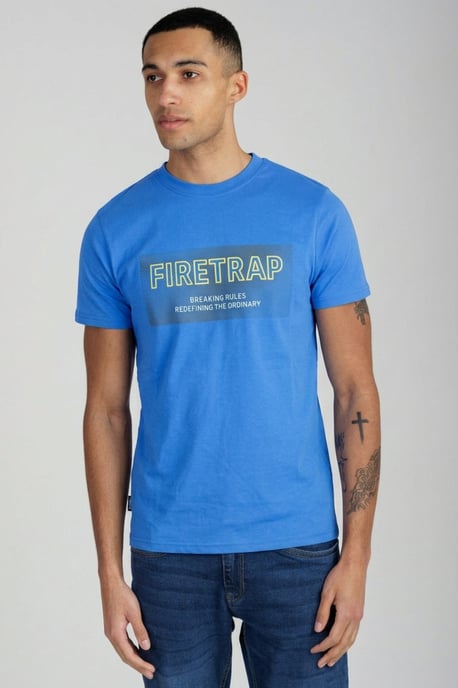 Multi 3 Pack Regular Fit Cotton Crew T-Shirts - Image 2