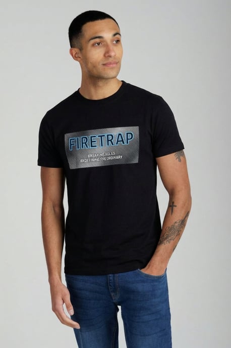 Multi 3 Pack Regular Fit Cotton Crew T-Shirts - Image 6