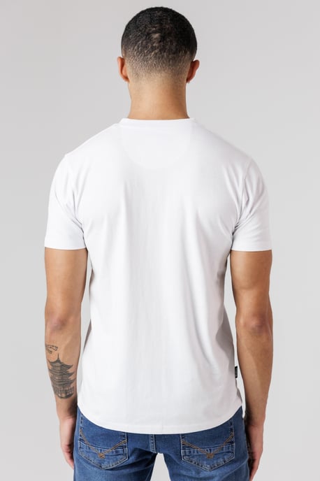 Multi 3 Pack Regular Fit Cotton Crew T-Shirts - Image 3