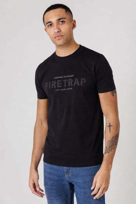 Multi 3 Pack Regular Fit Cotton Crew T-Shirts - Image 4