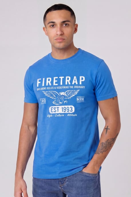 Multi 3 Pack Regular Fit Cotton Crew T-Shirts - Image 4