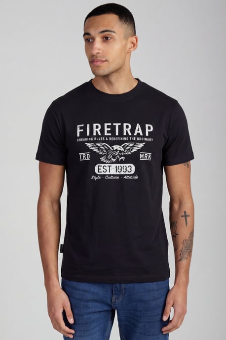 Multi 3 Pack Regular Fit Cotton Crew T-Shirts - Image 6