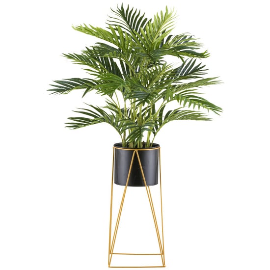 Kopu ® kunstplant kentiapalm 24 bladeren 110 cm met metaal standaard - Image 1