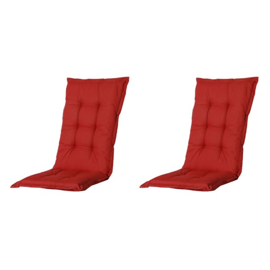 Madison kussen lage rug basic red 105x50 - 2 stuks - Image 1