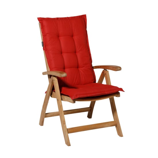 Madison kussen lage rug basic red 105x50 - 2 stuks - Image 2