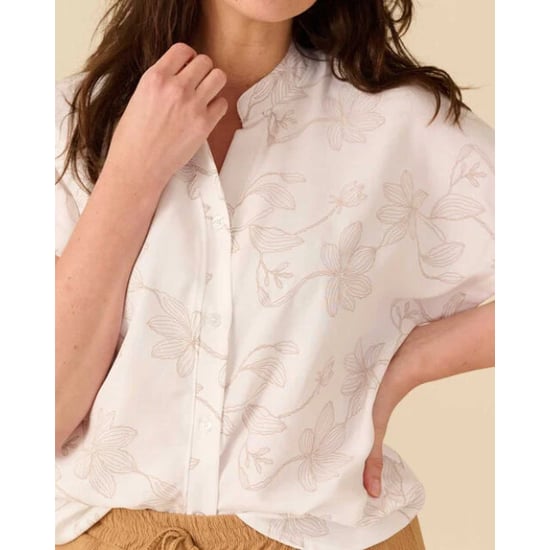 FOS Amsterdam Fos 7725 blouse katie bloem slinger puf off-white - Image 4