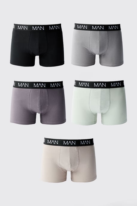Basic Tonal 5 Pack Original Man Boxers - Image 1