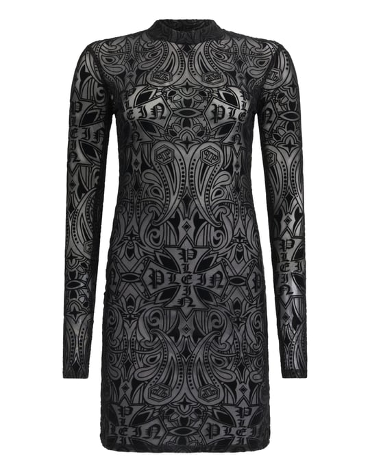 Short Dress Gothic Plein - Image 1