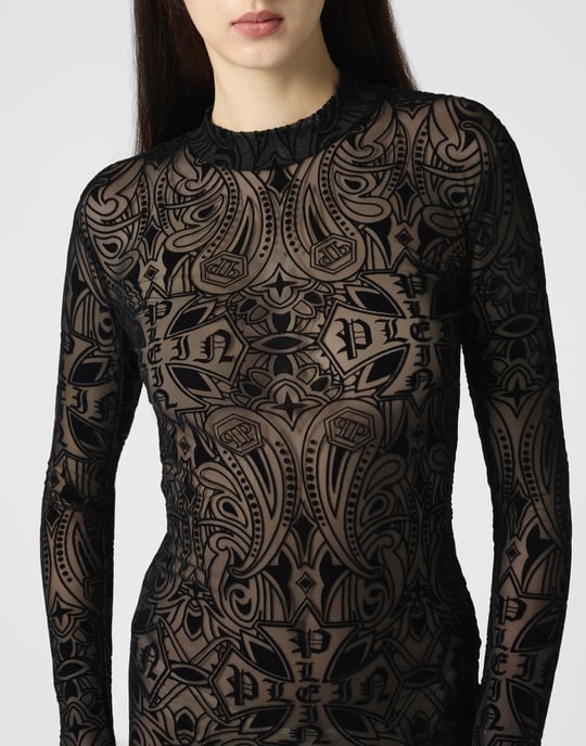 Short Dress Gothic Plein - Image 3