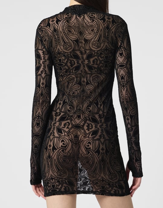 Short Dress Gothic Plein - Image 5
