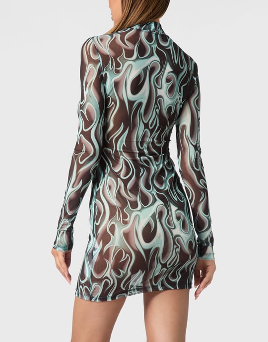 Short Dress Flame - Image 4