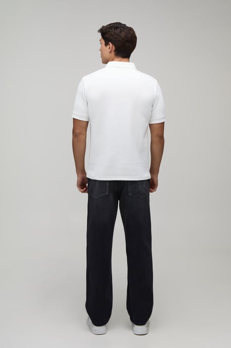 Slim Premium Interlock Zip Neck Polo - Image 2
