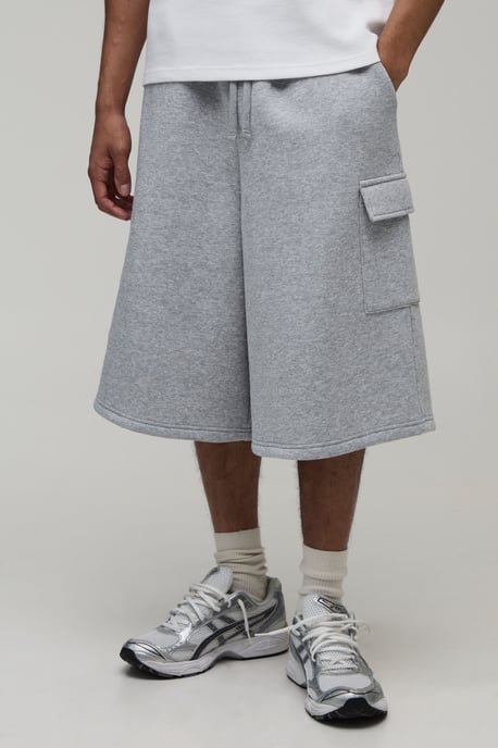 Cargo Pocket Jersey Bermuda Jort - Image 1