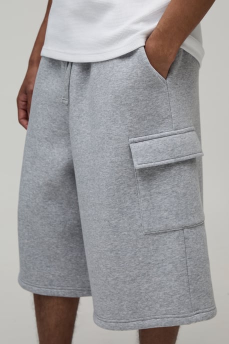 Cargo Pocket Jersey Bermuda Jort - Image 3