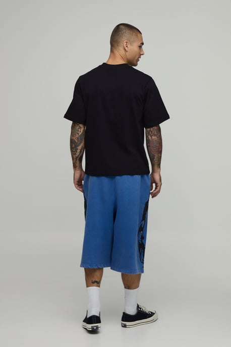 Gothic Washed Jersey Bermuda Jort - Image 2