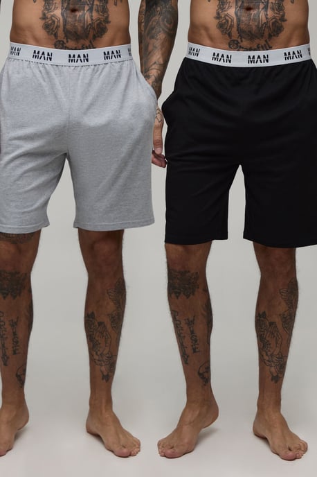 Tall 2 Pack Man Loungewear Shorts - Image 1
