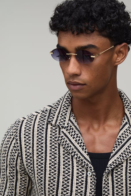 Regular Fit Basket Weave Shirt - Image 3