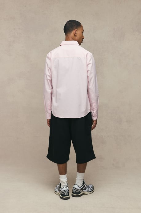Regular Fit Number Embroidered Long Sleeve Shirt - Image 2