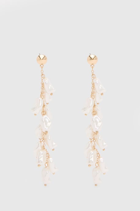Pearl Drop Earrings - Image 2