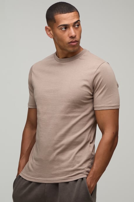 Essential Slim Fit Crew Neck T-Shirt - Image 1