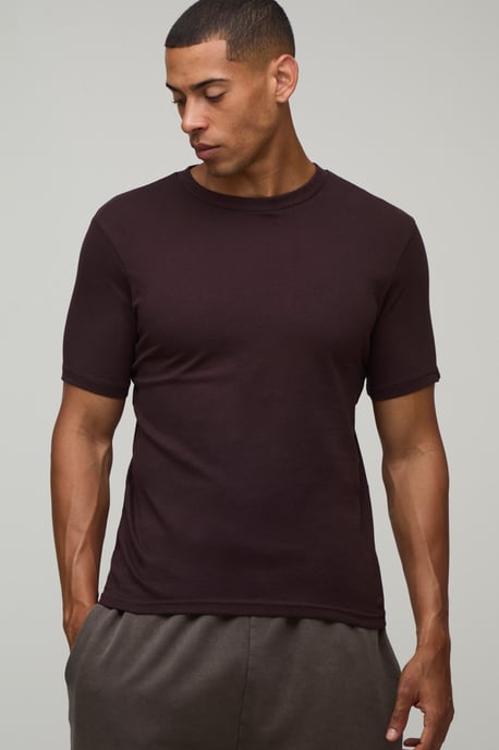 Essential Slim Fit Crew Neck T-Shirt - Image 1