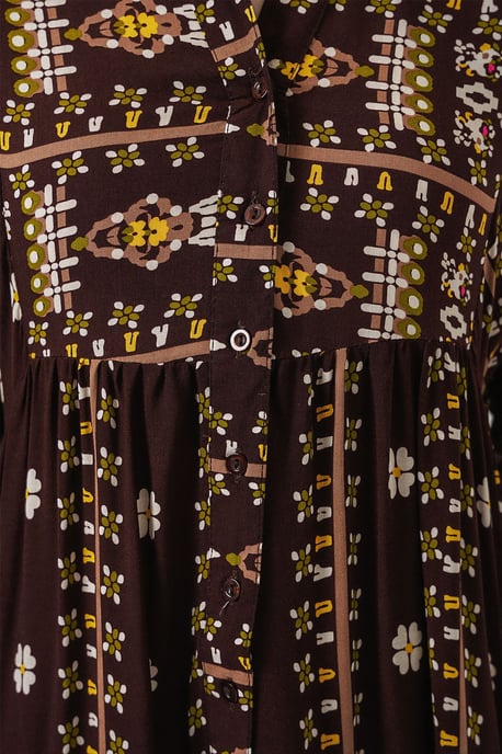 Gepubliceerd V-hals Maxi Jurk - Image 6