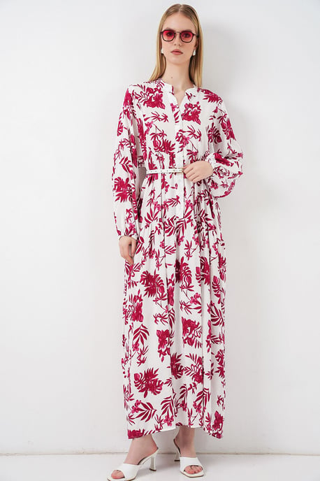 Gepubliceerd V-hals Maxi Jurk - Image 4