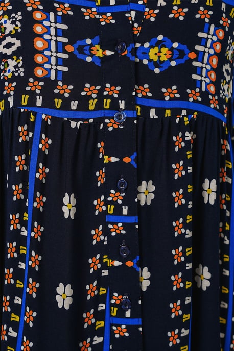 Gepubliceerd V-hals Maxi Jurk - Image 5