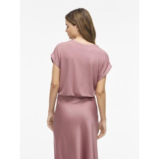 Vila Viellette ss satin top noos oud - Image 4