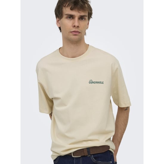 Only & Sons Onschef life rlx ss tee ecru - Image 5