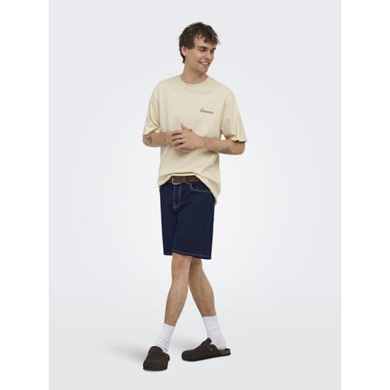Only & Sons Onschef life rlx ss tee ecru - Image 6