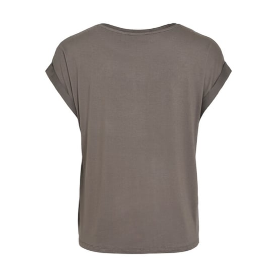 Vila Viellette ss satin top noos taupe - Image 2