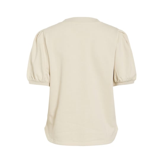 Vila Viharisa crew neck 24 sweat toppb beige - Image 2