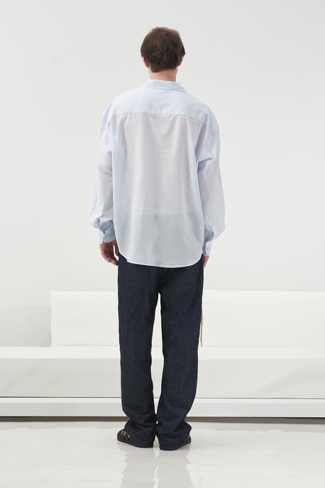 Casual Relaxed Fit Langarmshirt met Strikdetail - Image 3