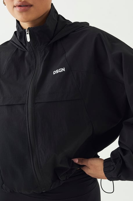 DSGN Studio Zip Through Cropped Track Jacket - Image 4