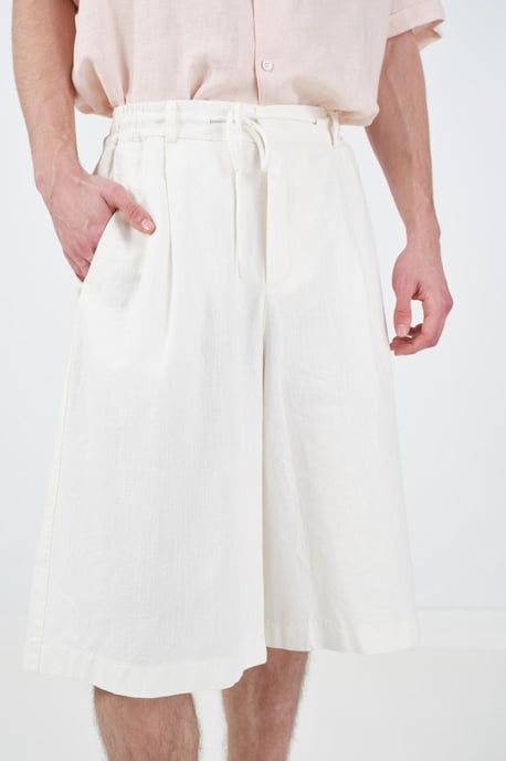 Casual Chino Korte Broek met Touwtjes Taille - Image 1