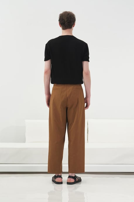 Enkel Crewneck T-shirt i Bomull - Image 3