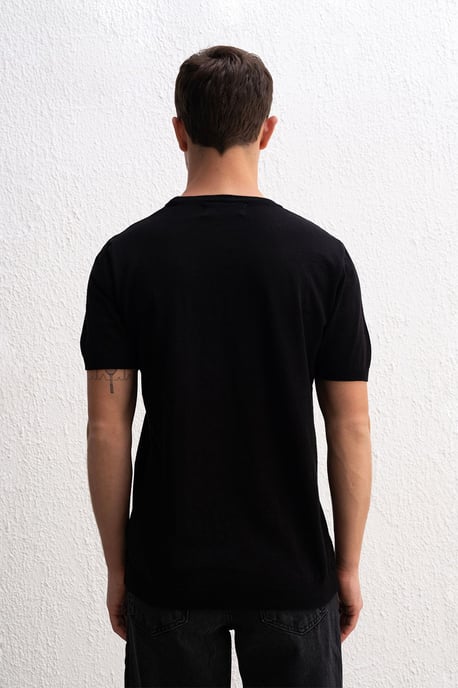 Enkel Rundad Ribbad T-shirt - Image 5