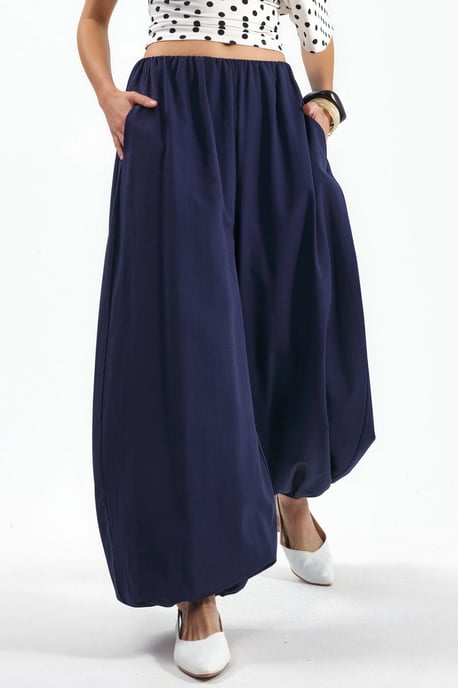 Elastische Taille Ballon Broek - Image 2