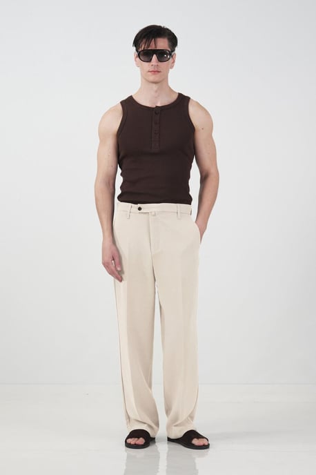 Middenheup Recht Lijn Tailored Broek - Image 2